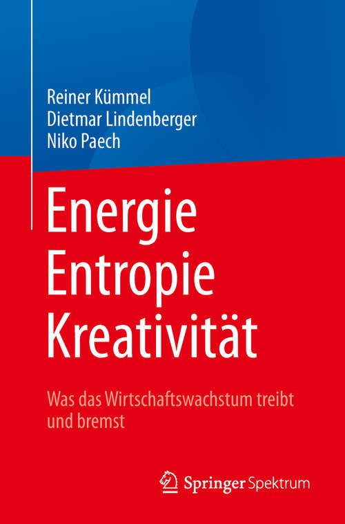 Book cover of Energie,  Entropie, Kreativität