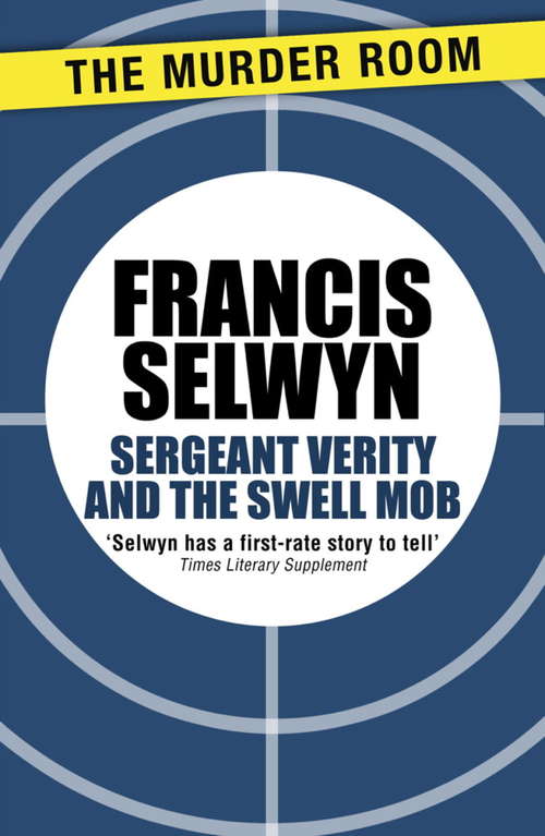 Book cover of Sergeant Verity and the Swell Mob (Sergeant Verity)