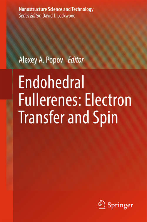 Book cover of Endohedral Fullerenes: Electron Transfer and Spin (Nanostructure Science and Technology)