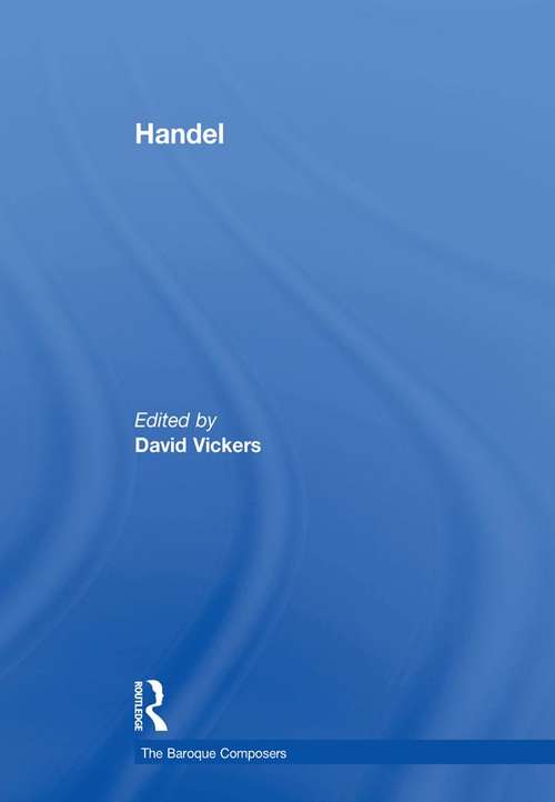 Book cover of Handel