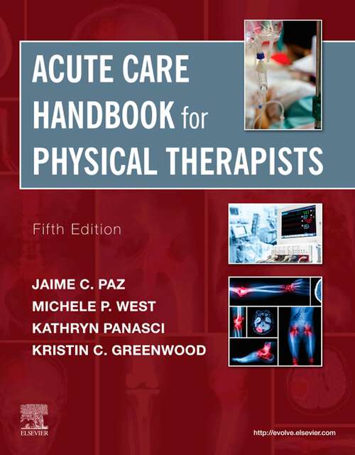 Book cover of Acute Care Handbook for Physical Therapists E-Book (5)