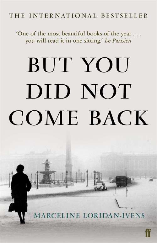 Book cover of But You Did Not Come Back (Main)