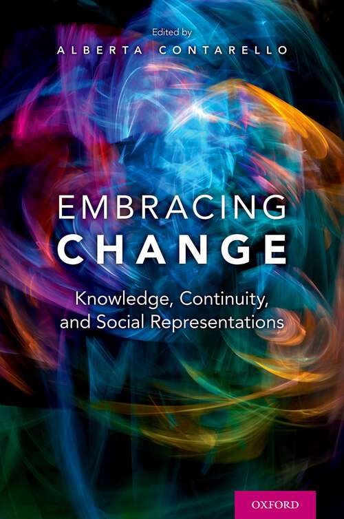 Book cover of Embracing Change: Knowledge, Continuity, and Social Representations