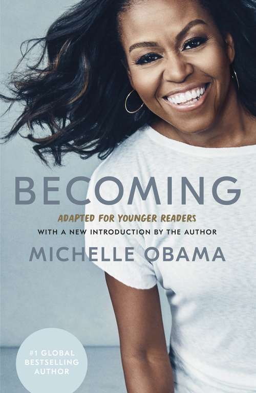 Book cover of Becoming: A Guided Journal For Discovering Your Voice