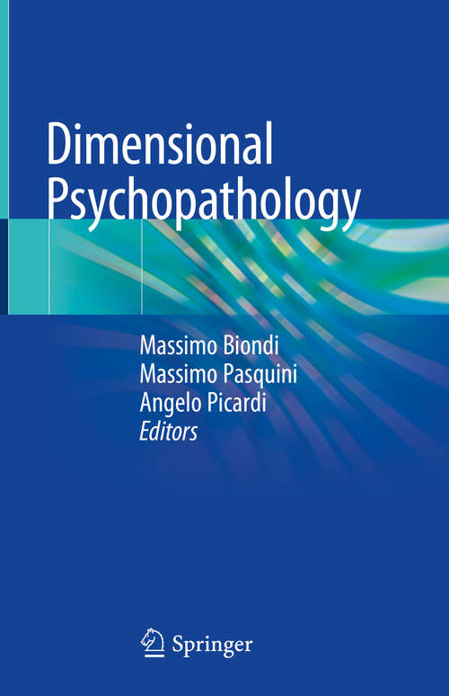 Book cover of Dimensional Psychopathology