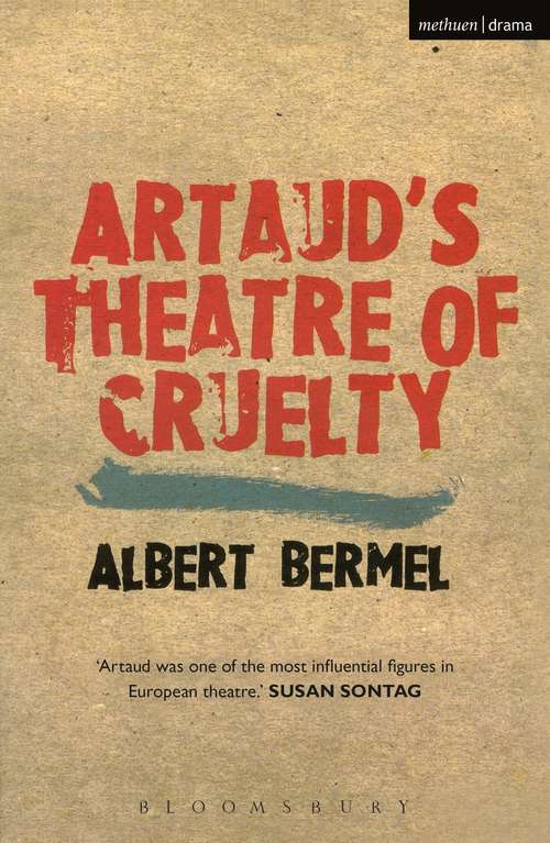 Book cover of Artaud's Theatre Of Cruelty (Plays and Playwrights)