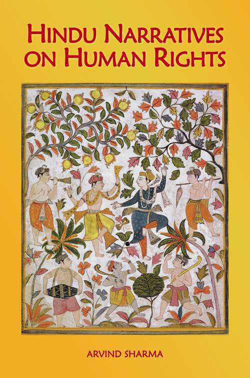 Book cover of Hindu Narratives on Human Rights