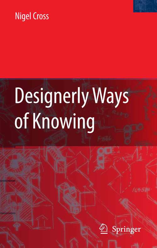 Book cover of Designerly Ways of Knowing (2006)