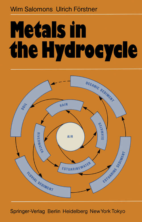 Book cover of Metals in the Hydrocycle (1984)