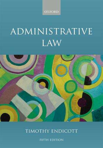 Book cover of Administrative Law (PDF) ((5th edition))