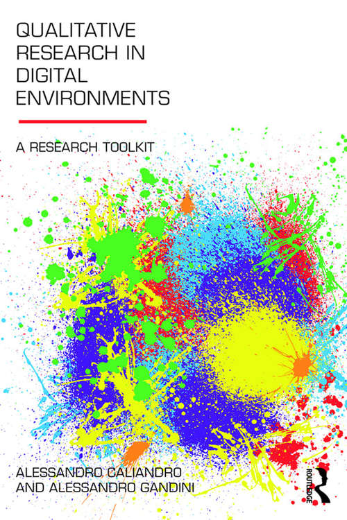 Book cover of Qualitative Research in Digital Environments: A Research Toolkit