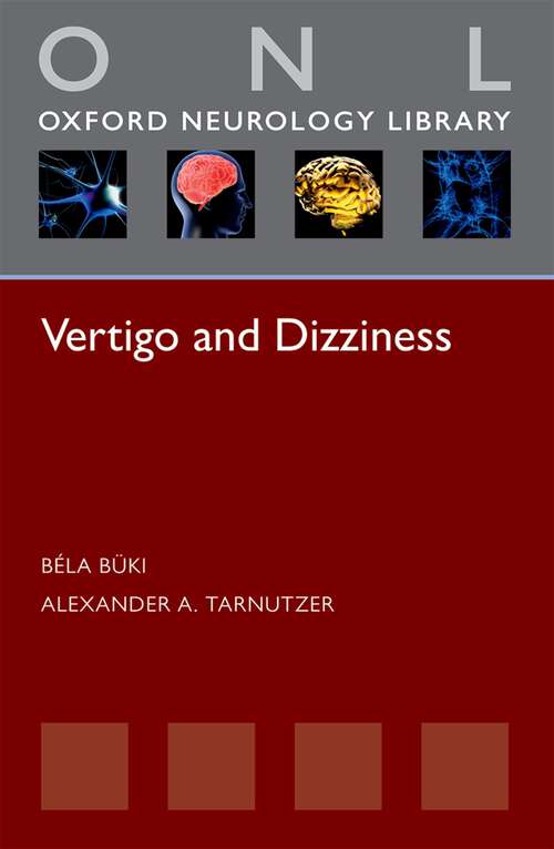 Book cover of Vertigo and Dizziness (Oxford Neurology Library)