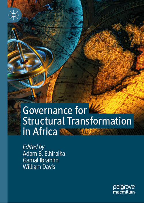 Book cover of Governance for Structural Transformation in Africa (1st ed. 2019)