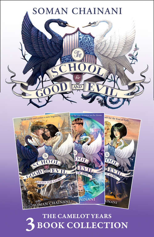 Book cover of The School for Good and Evil 3-book Collection: (quests For Glory, A Crystal Of Time, One True King) (The School for Good and Evil)