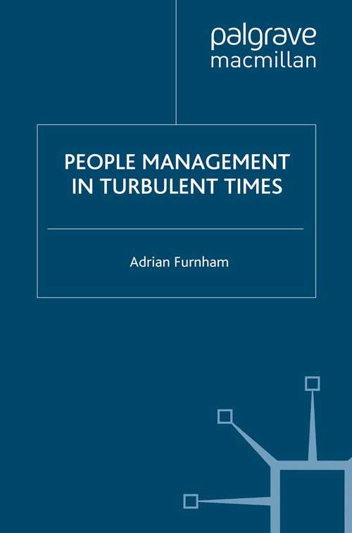 Book cover of People Management in Turbulent Times (2009)