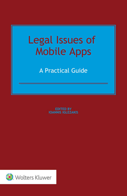 Book cover of Legal Issues of Mobile Apps: A Practical Guide