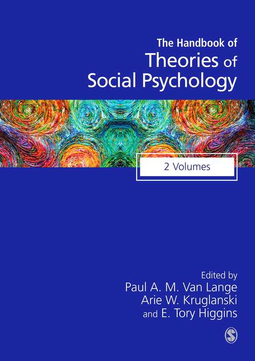 Book cover of Handbook of Theories of Social Psychology: Volumes 1 & 2