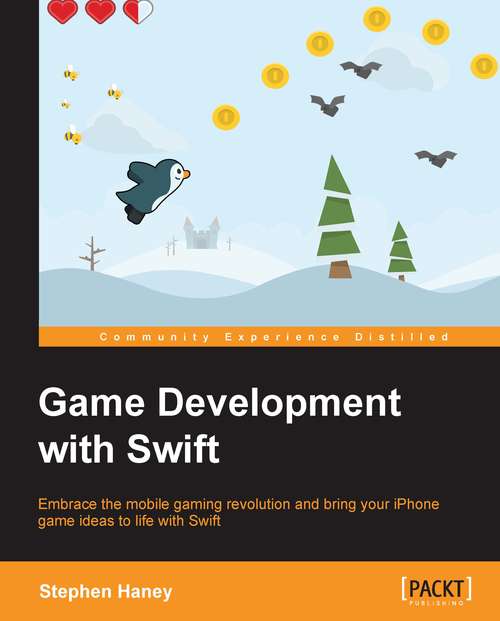 Book cover of Game Development with Swift