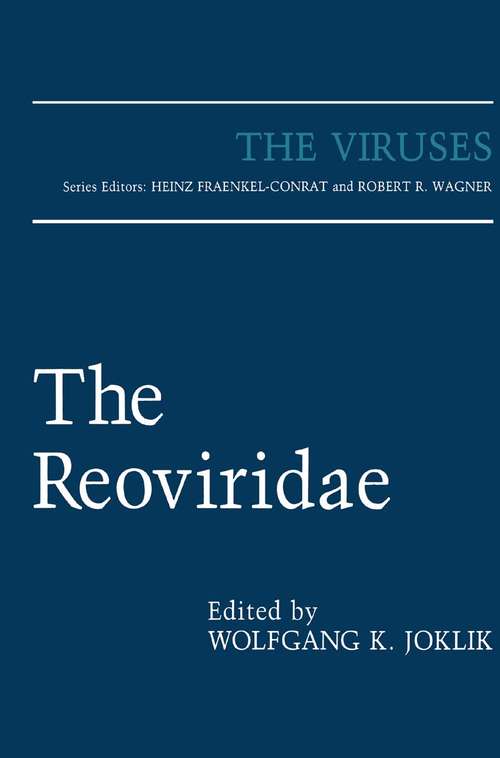 Book cover of The Reoviridae (1983) (The Viruses)