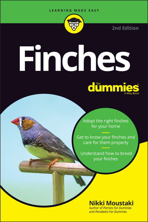 Book cover of Finches For Dummies (2)