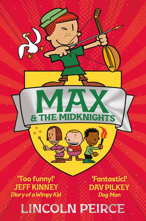 Book cover of Max and the Midknights (Max and the Midknights #1)