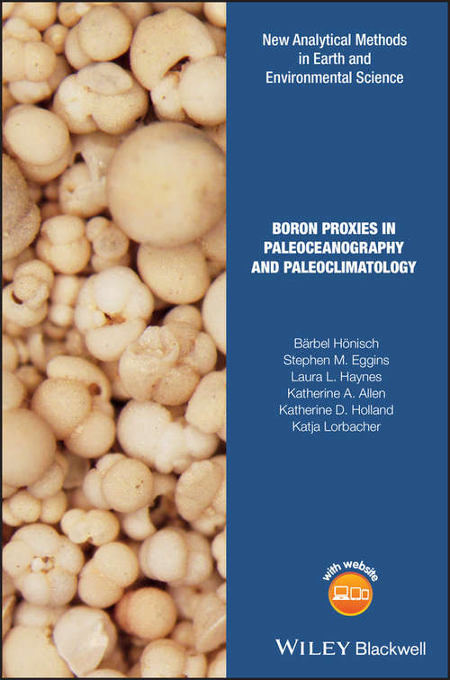 Book cover of Boron Proxies in Paleoceanography and Paleoclimatology (Analytical Methods in Earth and Environmental Science)