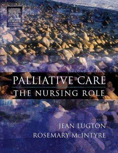 Book cover of Palliative Care: The Nursing Role (PDF)