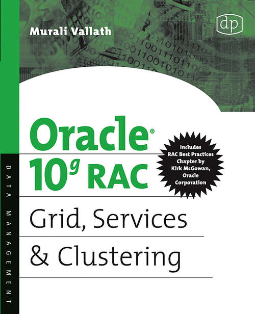 Book cover of Oracle 10g RAC Grid, Services and Clustering