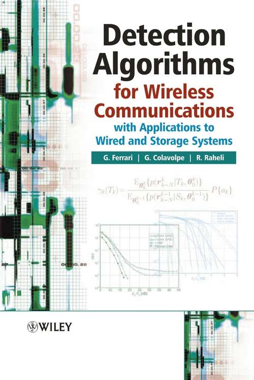 Book cover of Detection Algorithms for Wireless Communications: With Applications to Wired and Storage Systems