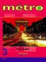 Book cover of Metro 3, Rouge: Higher pupil book