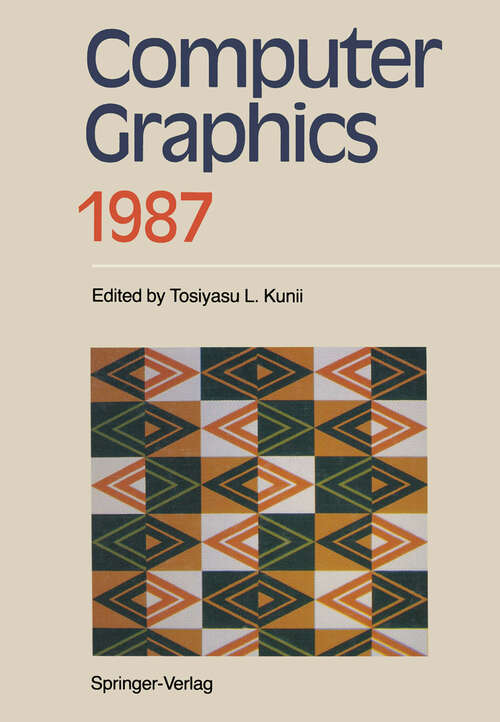 Book cover of Computer Graphics 1987: Proceedings of CG International ’87 (1987)