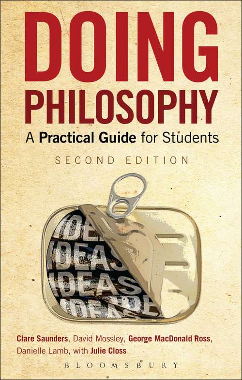 Book cover of Doing Philosophy: A Practical Guide for Students