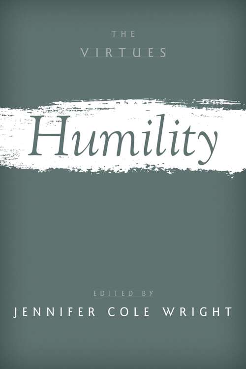 Book cover of HUMILITY BVS C (The Virtues)