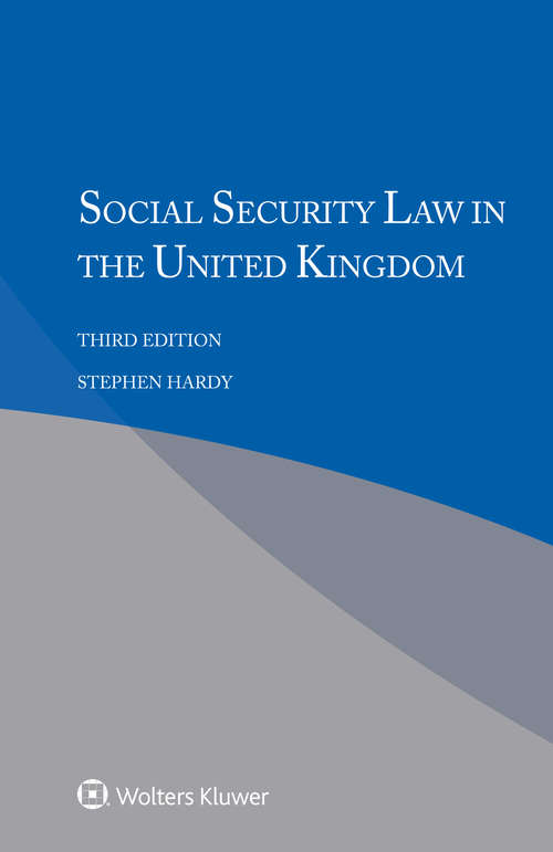 Book cover of Social Security Law in the United Kingdom (3)