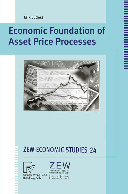 Book cover of Economic Foundation of Asset Price Processes (2004) (ZEW Economic Studies #24)