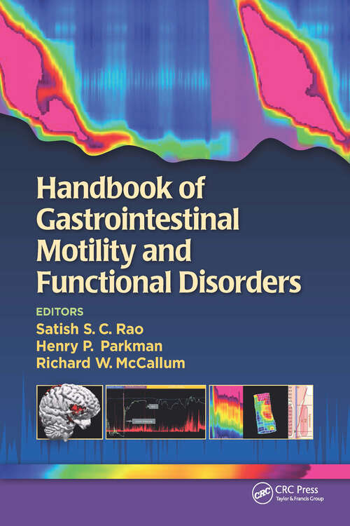 Book cover of Handbook of Gastrointestinal Motility and Functional Disorders