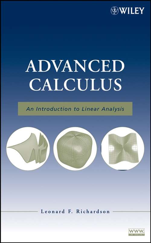 Book cover of Advanced Calculus: An Introduction to Linear Analysis
