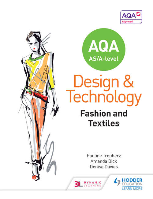 Book cover of AQA AS/A-Level Design and Technology: Fashion and Textiles