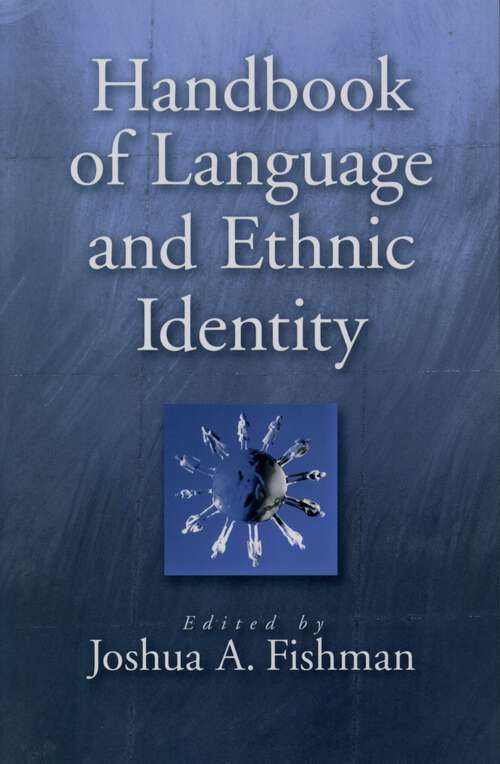 Book cover of Handbook of Language & Ethnic Identity