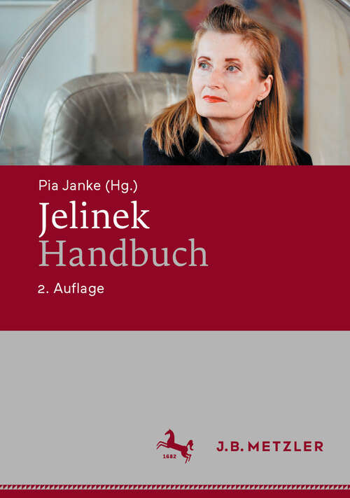 Book cover of Jelinek-Handbuch (2. Auflage 2024)