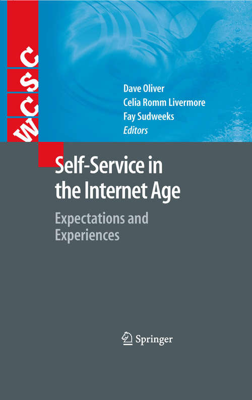 Book cover of Self-Service in the Internet Age: Expectations and Experiences (2009) (Computer Supported Cooperative Work)