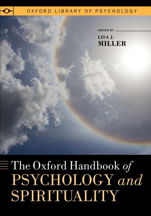 Book cover of The Oxford Handbook of Psychology and Spirituality (Oxford Library of Psychology)