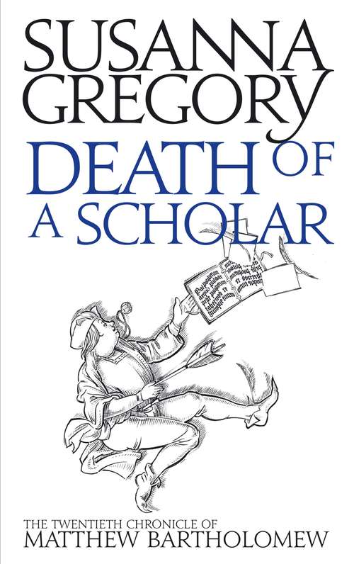 Book cover of Death of a Scholar: The Twentieth Chronicle of Matthew Bartholomew (Chronicles of Matthew Bartholomew #20)