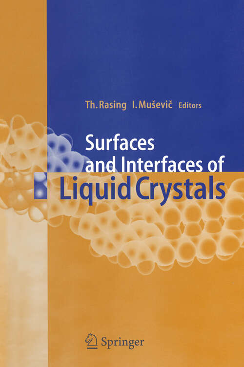 Book cover of Surfaces and Interfaces of Liquid Crystals (2004)