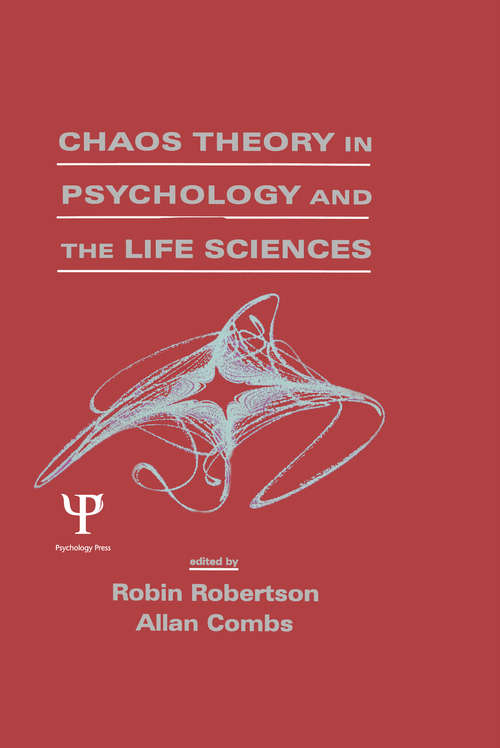 Book cover of Chaos theory in Psychology and the Life Sciences