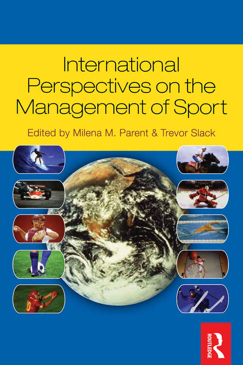 Book cover of International Perspectives on the Management of Sport