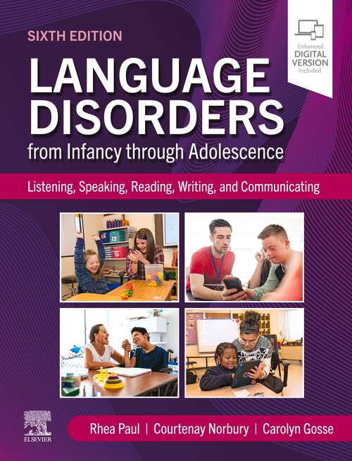 Book cover of Language Disorders from Infancy through Adolescence: Language Disorders from Infancy Through Adolescence - E-Book