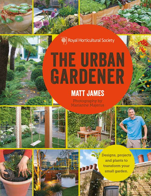 Book cover of RHS The Urban Gardener