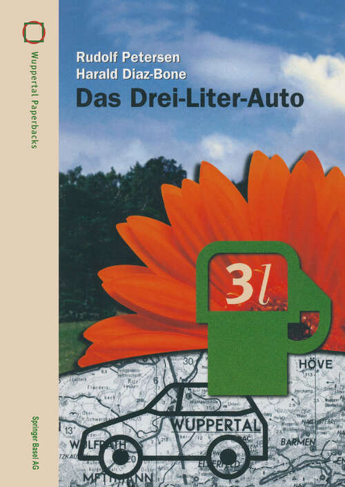 Book cover of Das Drei-Liter-Auto (1998) (Wuppertal Texte)