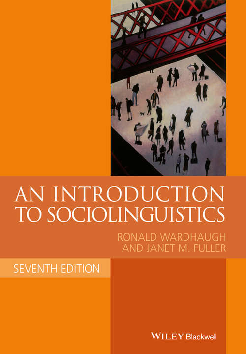 Book cover of An Introduction to Sociolinguistics (7) (Blackwell Textbooks in Linguistics #16)